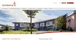 Desktop Screenshot of filderklinik.integrative-onkologie-stuttgart.de
